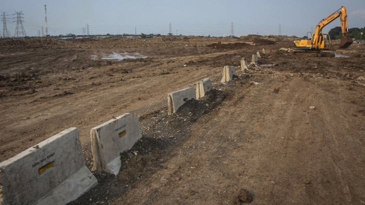 Lahan Stadion BMW (Foto Antara)