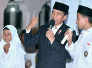 Jokowi Kunjungi Ponpes An-Nawawi Tanara