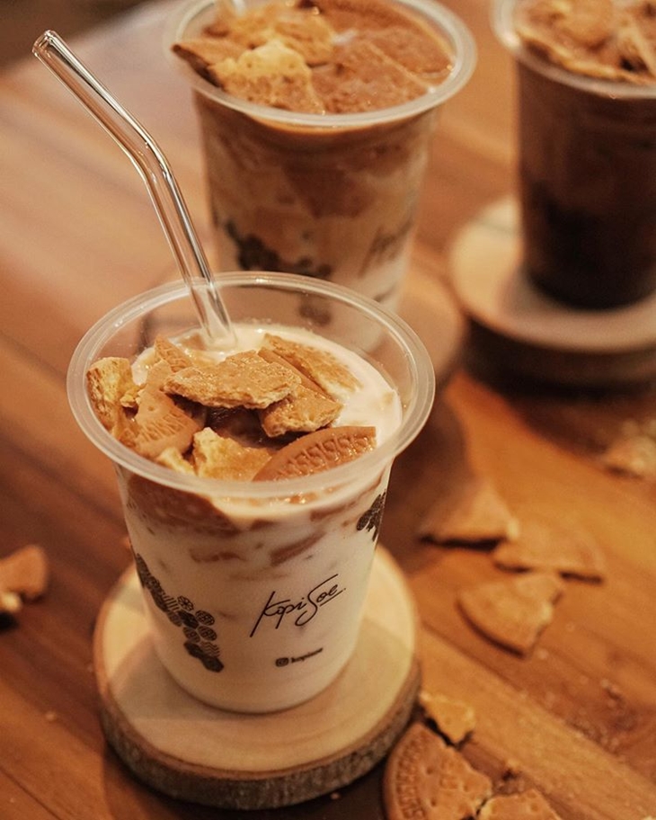 Sajian minuman Marie Regal di Kopi Soe. (Foto: instagram.com/kopisoe)