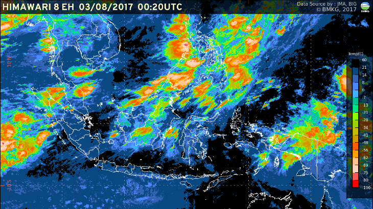 Siang Ini, Cuaca Jabodetabek Cerah Berawan 