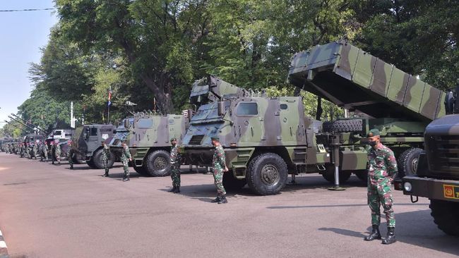HUT ke-76, TNI akan Pamerkan 112 Alutsista