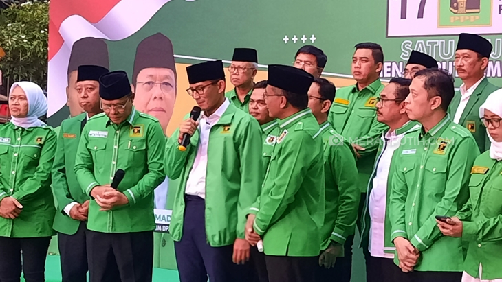 Sebelum Terima KTA PPP, Sandiaga Uno Lapor ke Jokowi