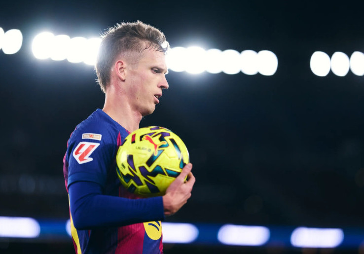 Tumbal Laga Barcelona vs Atletico Madrid: Dani Olmo Cedera Parah, Bisa Absen Lama