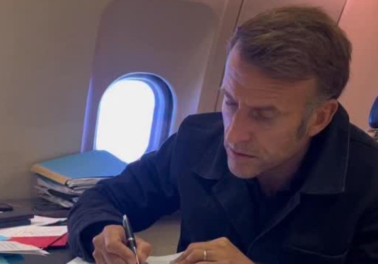 Momen Emmanuel Macron Kejebak Macet di New York, Langsung Ngadu ke Donald Trump