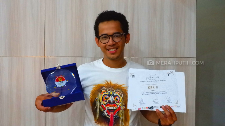 Pemenang Latter Art Competition STP Trisakti Ingin Kasih Hadiah Ke Istri