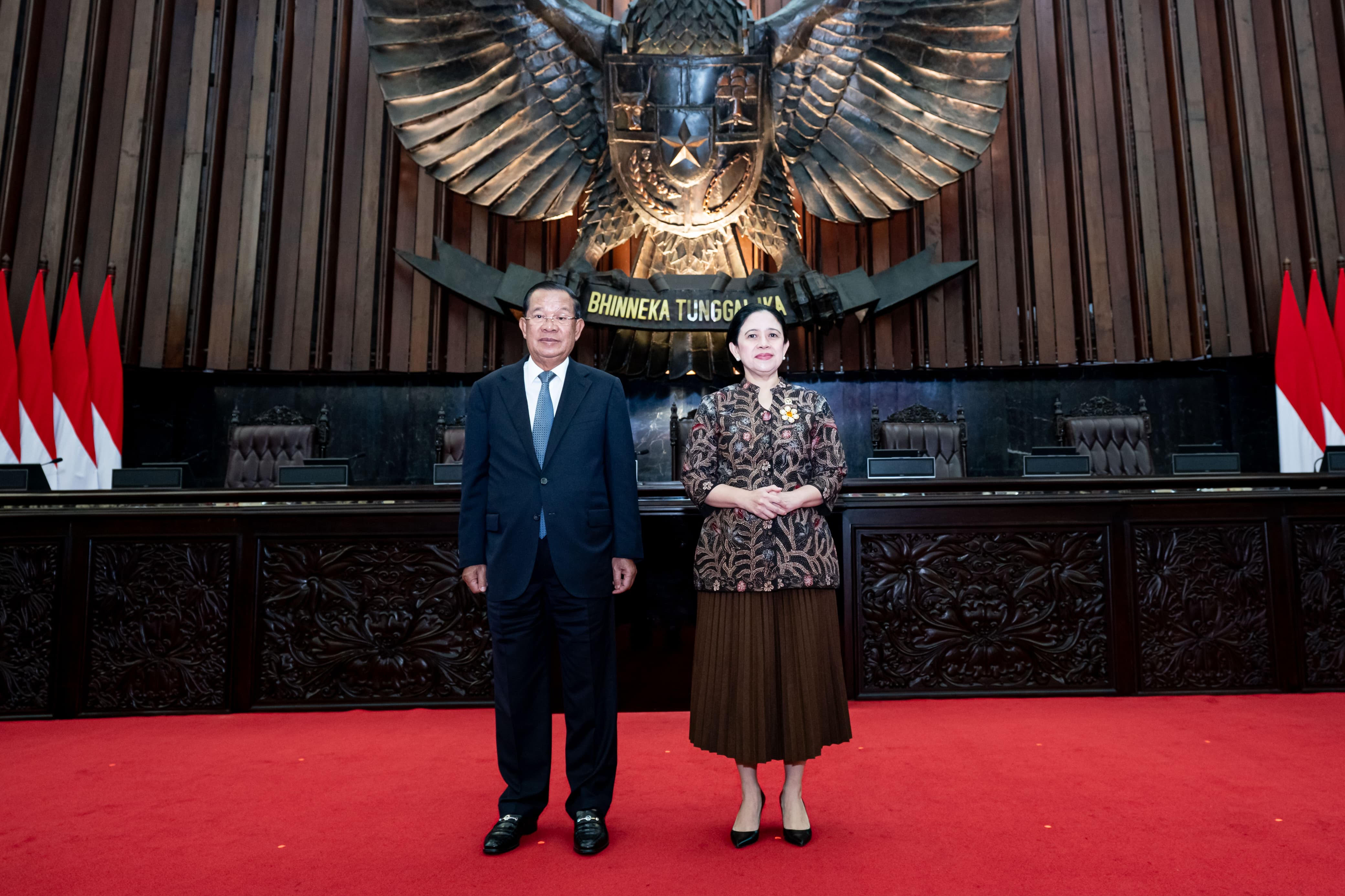 Terima Senat Hun Sen, Puan Diundang Peresmian Nama Jalan Sukarno di Kamboja