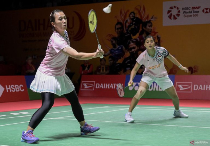 Kembali Kalah dari Pasangan Korea Selatan, Ana/Tiwi Terhenti di Perempat Final Indonesia Masters 2025