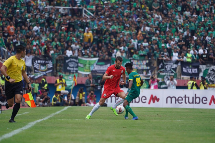 Persija vs Persebaya di Piala Gubernur Jawa Timur 2020. (Media Persija)