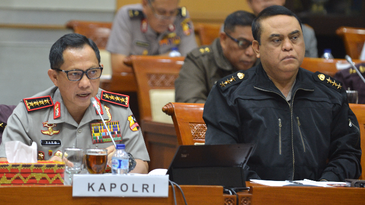 Protes Raker Persiapan Asian Games 2018 dengan Kapolri, Fraksi Gerindra Walk Out