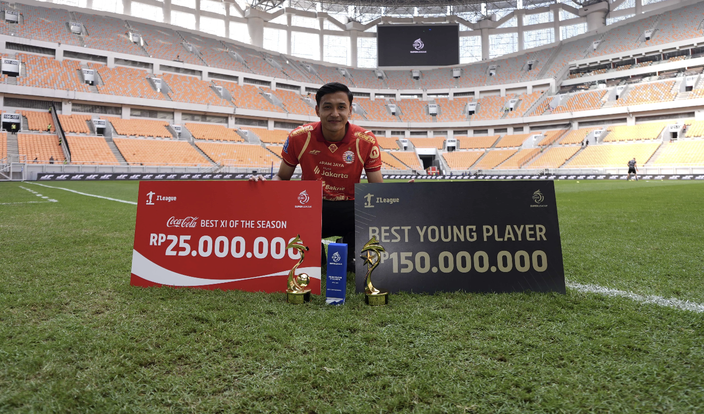 Dony Tri Pamungkas Tidak Lupa Rekan Setim di Persija Setelah Dinobatkan sebagai Pemain Muda Terbaik Super League 2025/2026