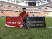 Dony Tri Pamungkas Tidak Lupa Rekan Setim di Persija Setelah Dinobatkan sebagai Pemain Muda Terbaik Super League 2025/2026