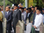 Sejumlah Tokoh Nasional Hadiri Pemakaman Wapres ke-6 Try Sutrisno di TMP Kalibata Jakarta