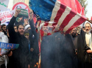 Ratusan Ribu Warga Iran Demo Menentang Donald Trump