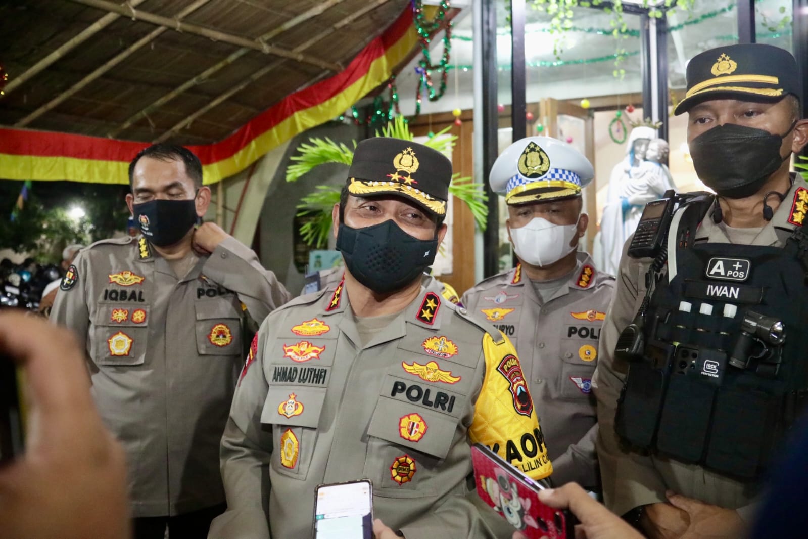 Polda Jateng Ungkap Perayaan Natal di 2.760 Gereja Kawasan Jateng Berjalan Aman