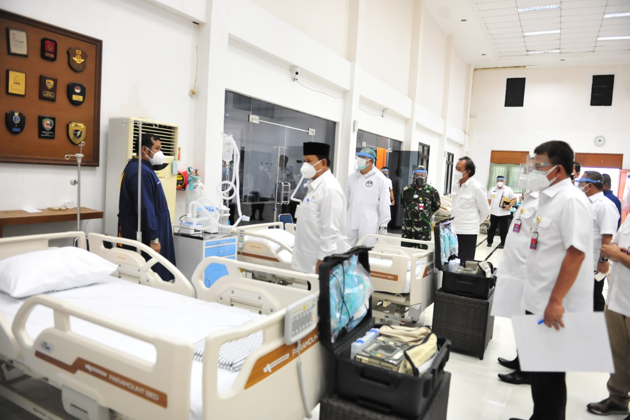 Pusdiklat Kemenhan Jadi RS Satelit COVID-19, Siswa Beralih Kursus Online