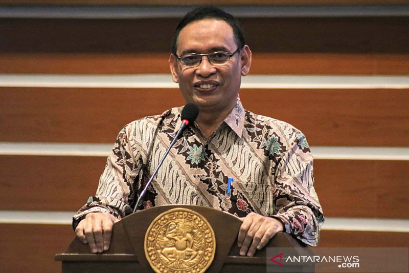 Ketua Lembaga Tes Masuk Perguruan Tinggi (LTMPT) Mohammad Nasih mengatakan pengumuman hasil SNMPTN 2020 disampaikan pada Rabu (8/4/2020) pukul 13.00 WIB. (HO LTMPT)