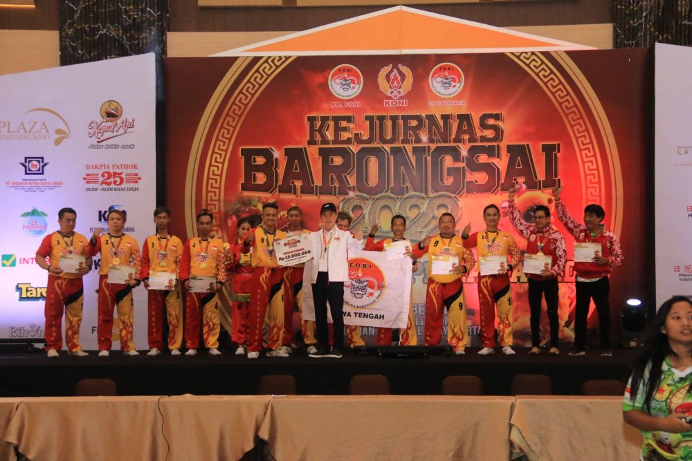 16 Provinsi Bertanding di Kejurnas Barongsai 2022