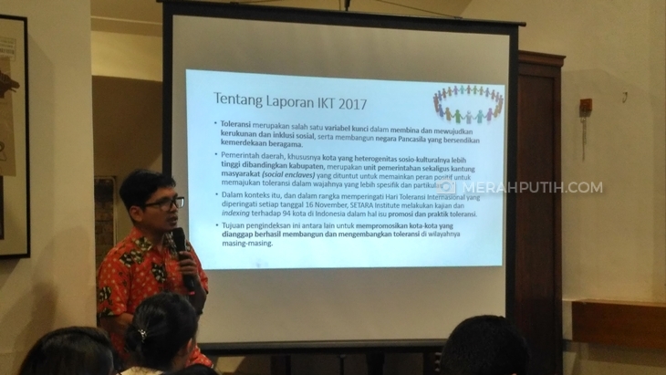 Indeks Kota Toleran 2017, DKI Jakarta Terbawah