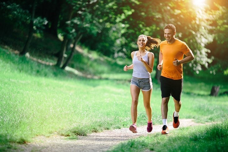 running