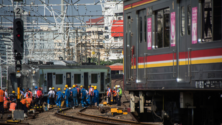 Pasca Kerusuhan, Stasiun Tanah Abang dan Palmerah Kembali Beroperasi