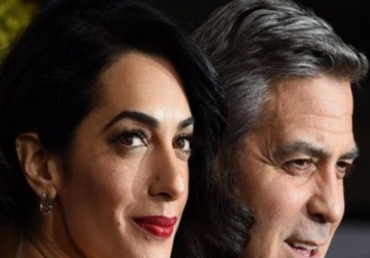 George dan Amal Clooney Liburan di Italia