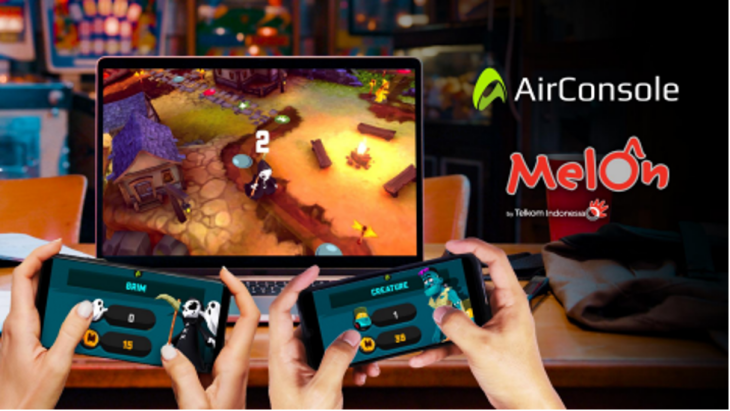 Bekerjasama dengan Melon Indonesia, AirConsole Resmi Masuk Pasar Lokal