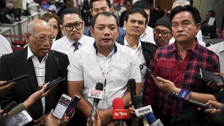 Tim Hukum Jokowi-Amin Percaya Diri MK Tolak Gugatan Sengketa PHPU