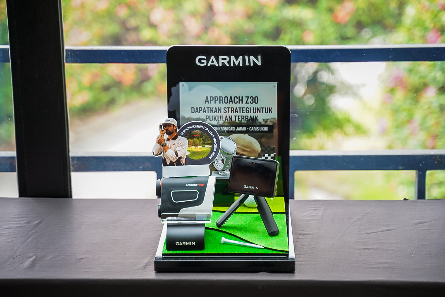 Garmin Approach Z30 memberikan pengukuran yang cepat dan akurat