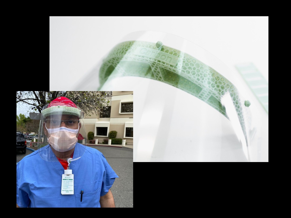 Adidas dan Carbon Membuat 3-D printed Face Shield Khusus Untuk Pekerja Medis Ditengah Corona