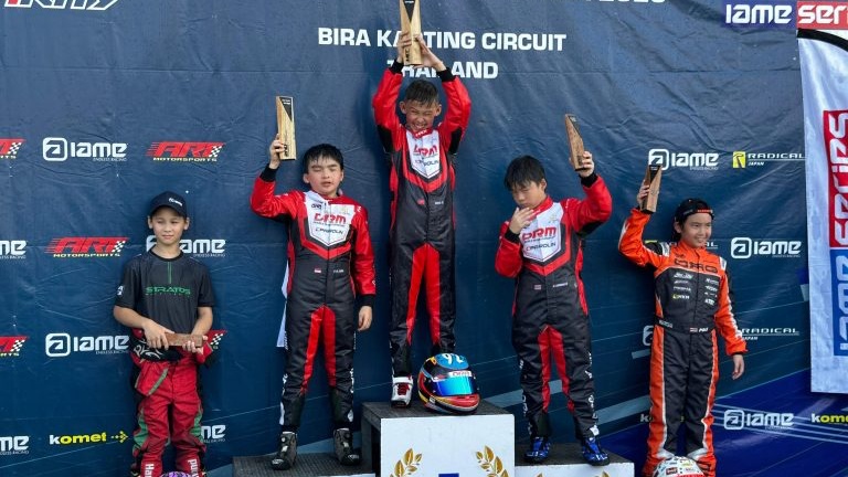Dilatih Keanon Santoso, Darren Gani Tunjukkan Taring di IAME Asia