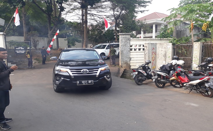 Kedatangan Prabowo ke kediaman Salim Segaf Al Jufri