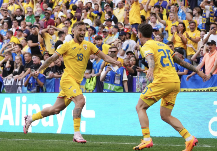 Hasil Euro 2024: Rumania Sikat Ukraina 3-0