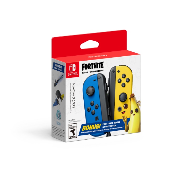 Konten Eksklusif Joy-Con Nintendo Switch Edisi Fortnite
