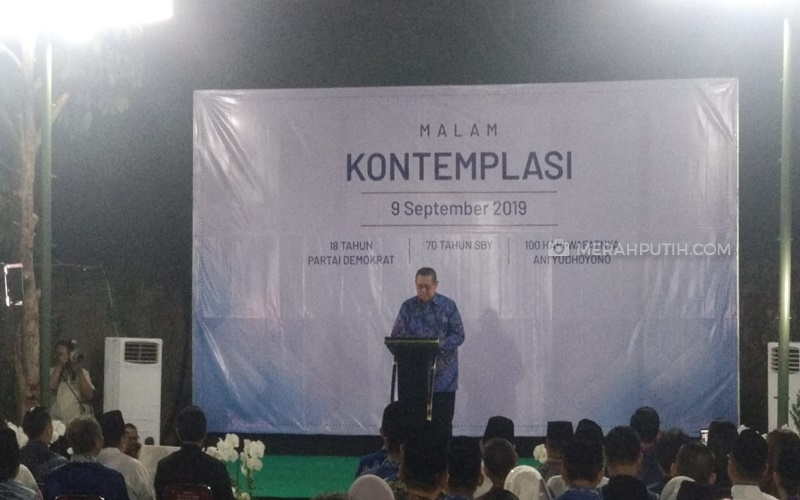  SBY Soroti Menguatnya Permusuhan Di Antara Komponen Bangsa