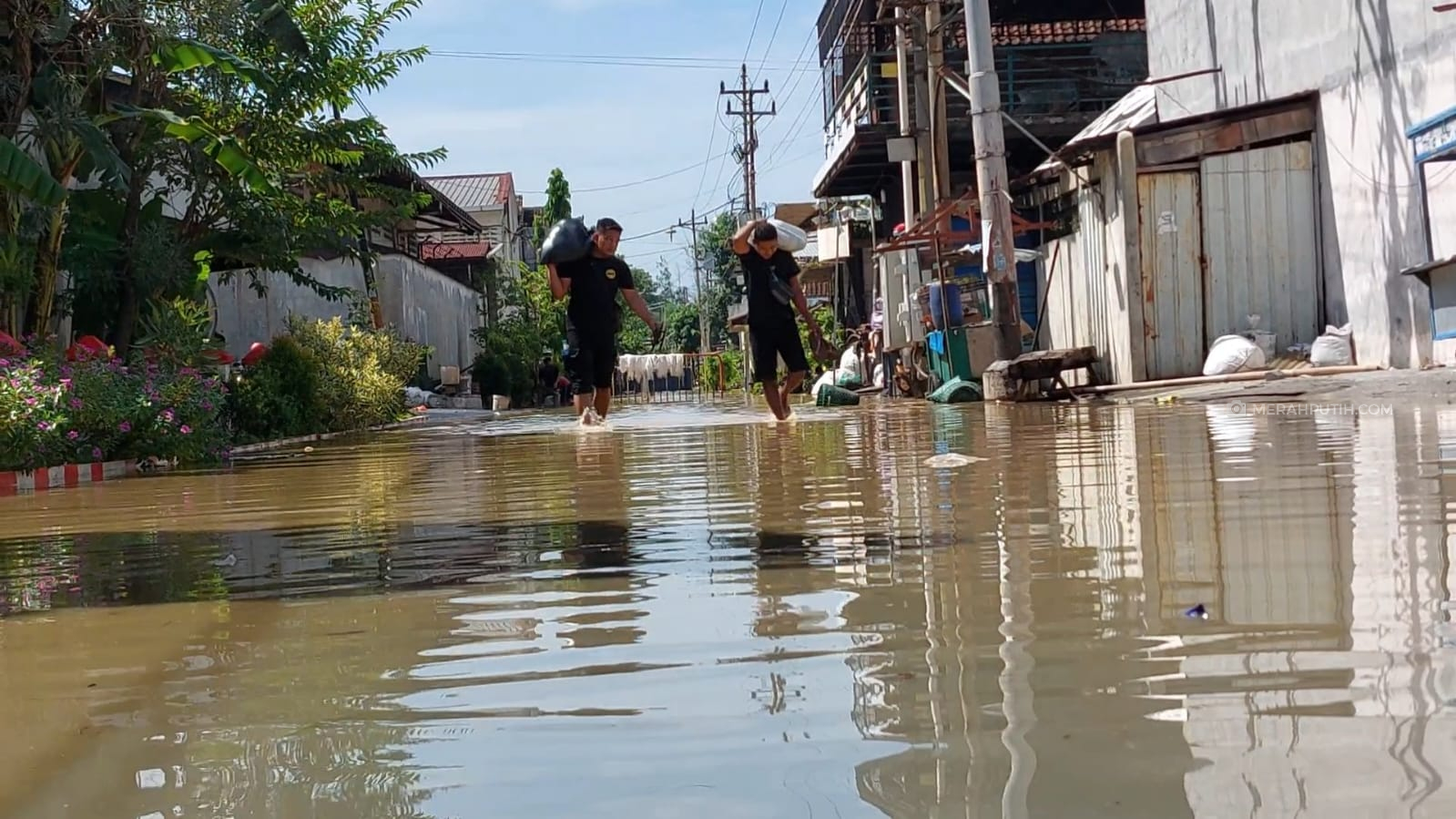 Puluhan Rumah di Kota Solo Terendam Banjir