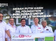 Merah Putih Kasih JHL Foundation Beri Donasi untuk RS Apung 