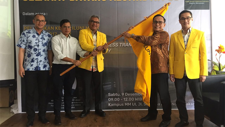 Arif Wibowo Dikukuhkan Sebagai Ketua Umum Iluni MM UI