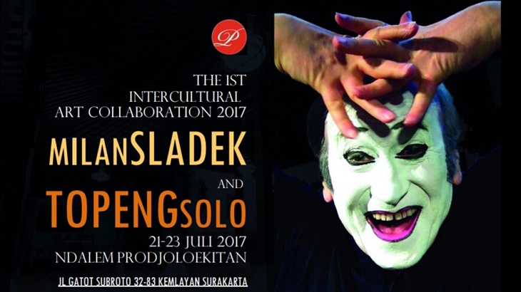 Milan Sladek Kolaborasikan Pantomim, Topeng dan Gamelan