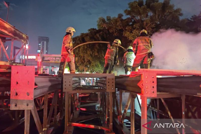 Imbas Kebakaran Tumpukan Solar, Proyek LRT Rawamangun Jalani Evaluasi Menyeluruh Kaidah HSE