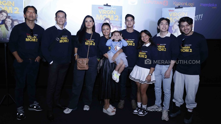 Amanda Rawles dan Al Ghazali Jadi Orang Tua Muda di Serial 'Virgin Mom 2'