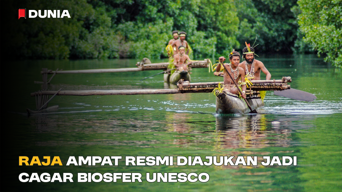 Raja Ampat Resmi Diajukan Jadi Cagar Biosfer UNESCO