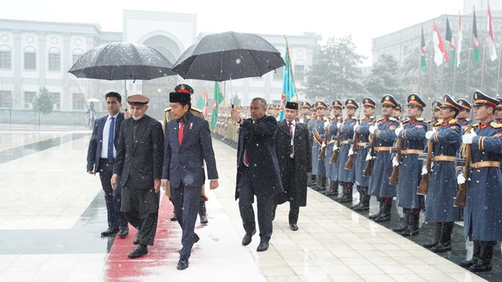 Presiden Jokowi Nyatakan Dukungan Indonesia untuk Perdamaian Afghanistan