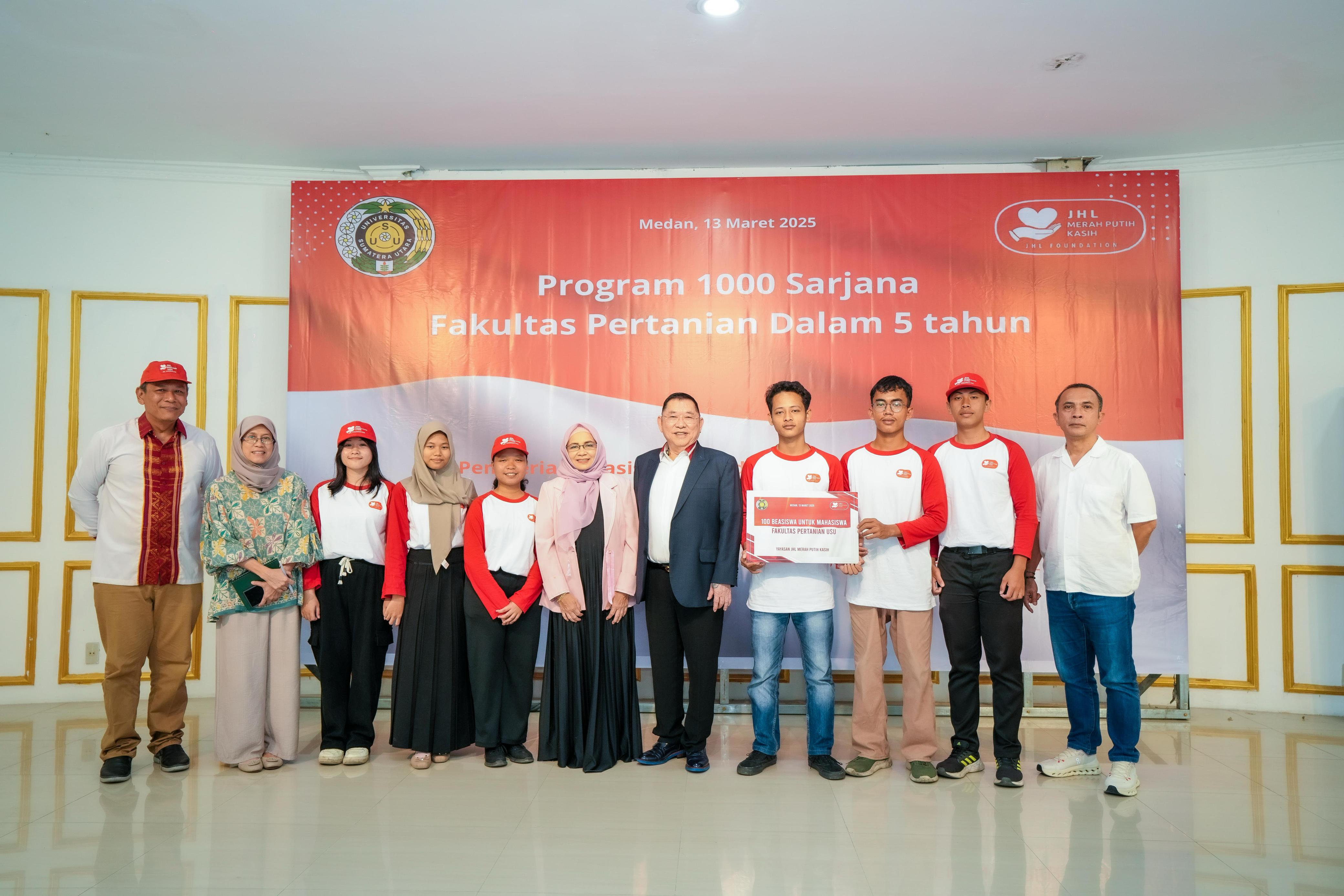 Beri Kuliah Umum 'Masa Depan Pertanian' di Hadapan Mahasiswa USU, Jerry Hermawan Lo Fokus Pengembangan SDA Indonesia