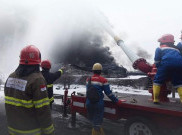 Kilang Minyak Pertamina Balongan Terbakar