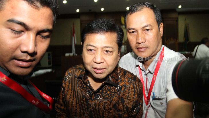 Setya Novanto Tak Kuat Menahan Tawa Sampai Menutup Mulutnya di Dalam Sidang, Gara-gara Ini...