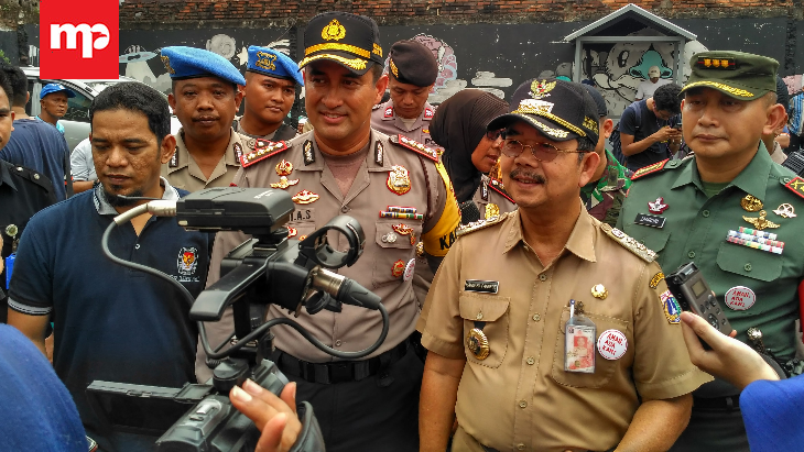 Sempat Ricuh, TPS Habib Rizieq Didatangi Wali Kota Jakarta Pusat