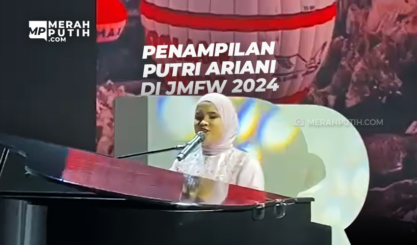 Penampilan Putri Ariani Di JMFW 2023