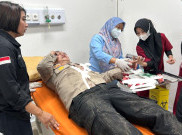 Kapolsek Kemayoran Terpaksa Naik Meja Operasi Usai Tangan Kiri Robek Kena Pecahan Kaca Ruko Terra Drone