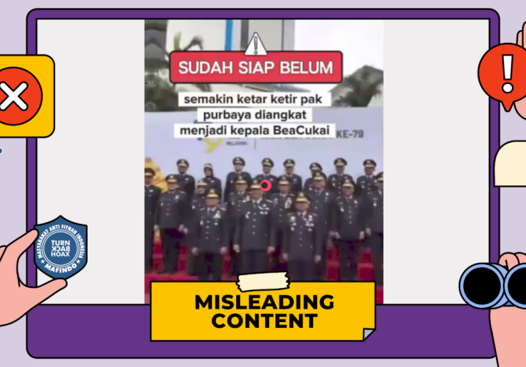 [HOAKS atau FAKTA]: Pasca Tak Jadi Menkeu, Purbaya Kini Jabat Dirjen Bea Cukai