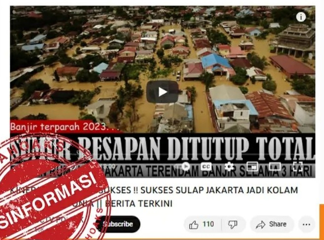 [HOAKS atau FAKTA]: Pj Heru Budi Tutup Semua Sumur Resapan Anies